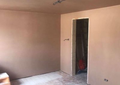 Plastered Room