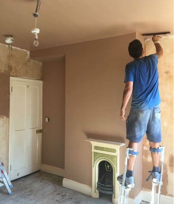 Plastering a Room in Folkestone