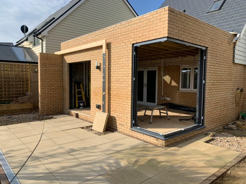 Extension in Capel-le-Ferne