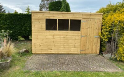 New Shed Installed