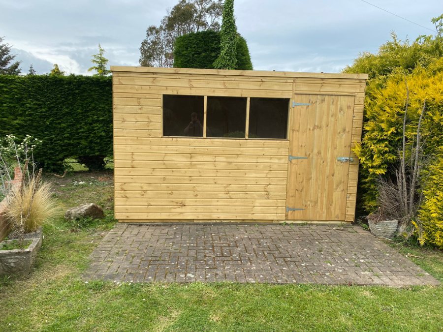New Shed Installed