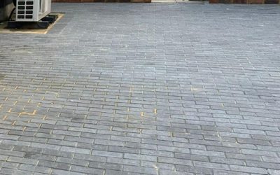 Driveway and brickwork