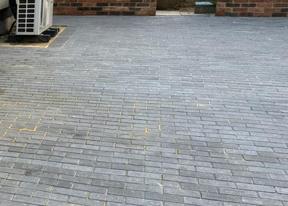 Driveway and brickwork